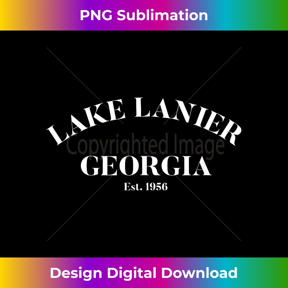 Lake Lanier Georgia - Luxe Sublimation PNG Download - Custom | Inspire ...
