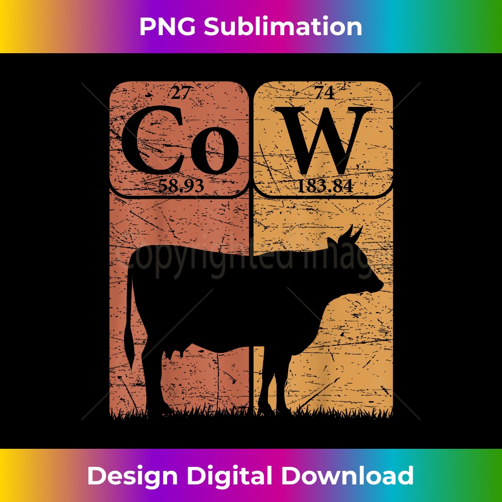 Cow Periodic Table Elements Cow Farmer Vintage Cow Lover - C | Inspire ...