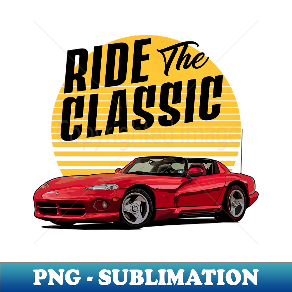 Dodge Viper 1991 Ride The Classic - Modern Sublimation PNG F | Inspire ...