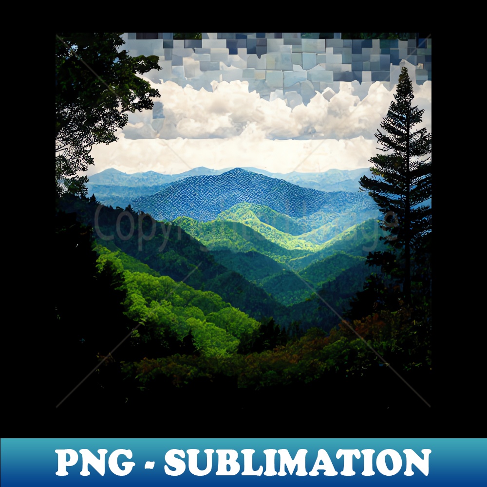 The Great Smoky Mountains National Park in Tennessee and North Carolina