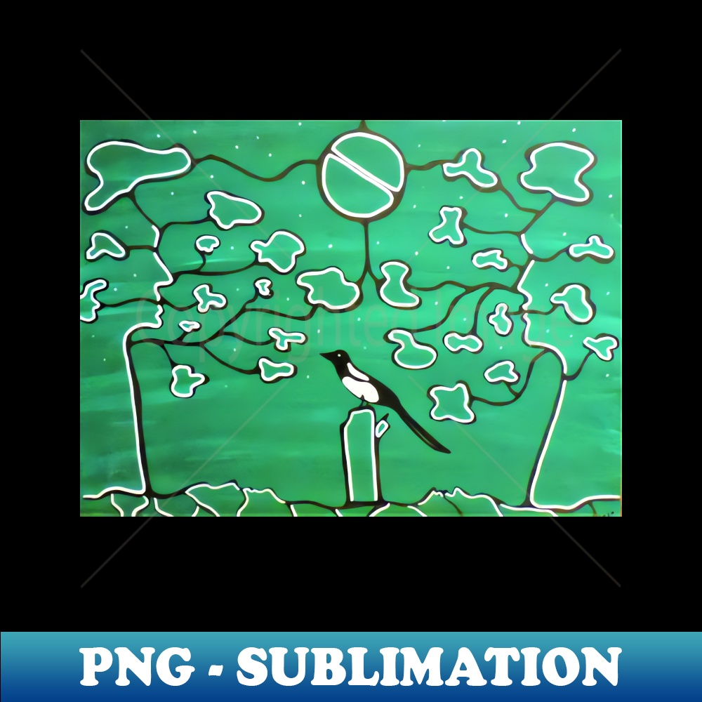Magpie Magic - Premium PNG Sublimation File - Add a Festive | Inspire ...