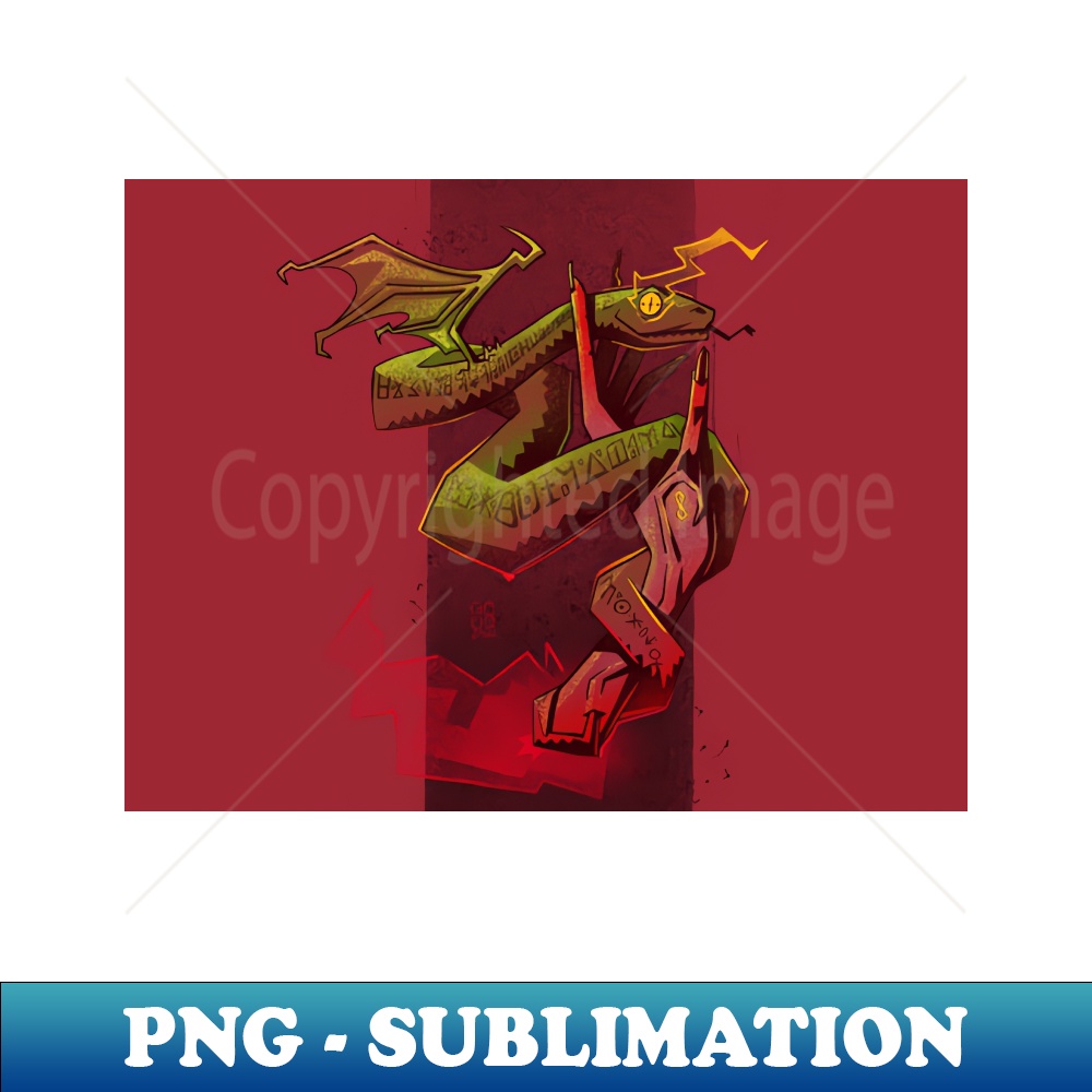 Snake Hand Professional Sublimation Digital Download