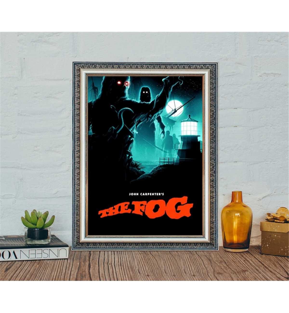John Carpenter's The Fog Movie Poster - Jamie Lee Curtis - 11x17 Inches Print