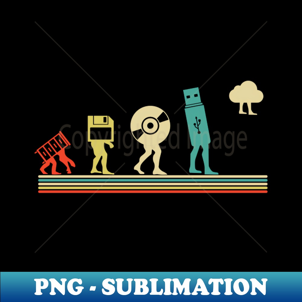 Evolution Of Data Storage Devices USB Floppy Disk Cloud D Inspire