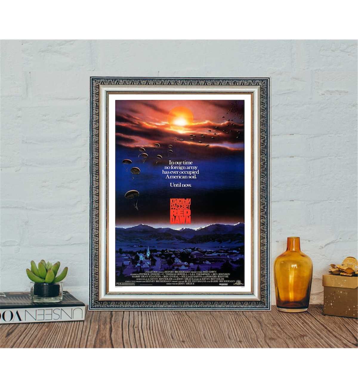 Red Dawn (1984) Movie Poster, Red Dawn Classic | Inspire Uplift