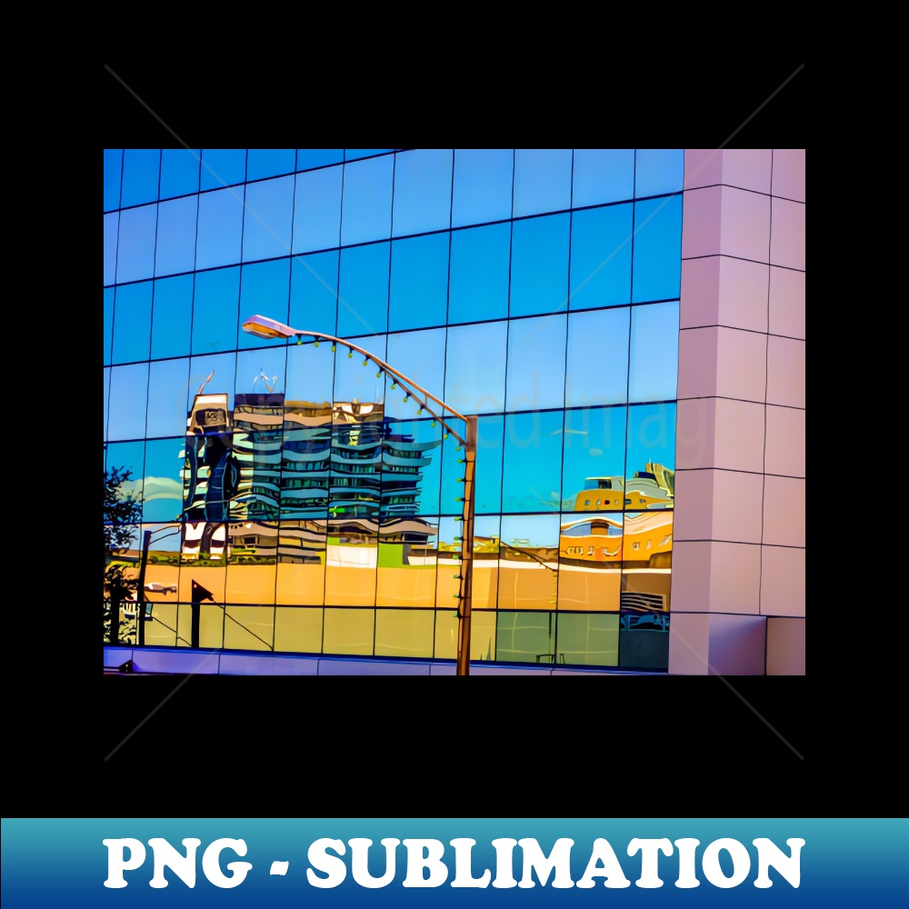 Mirrored Reflections of Distorted Buildings - Decorative Sub | Inspire ...