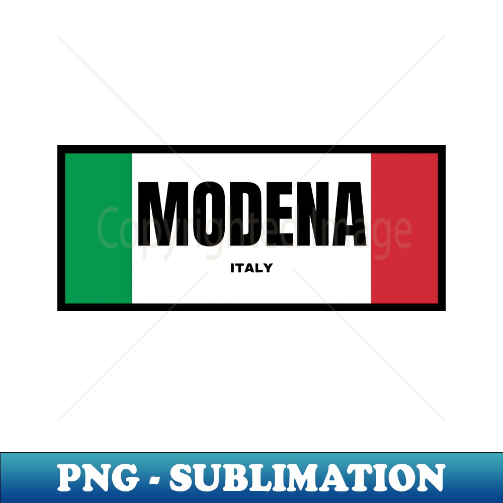Modena Pay Modena City in Italian Flag Colors - Premium Sublimation Dig | Inspire ...