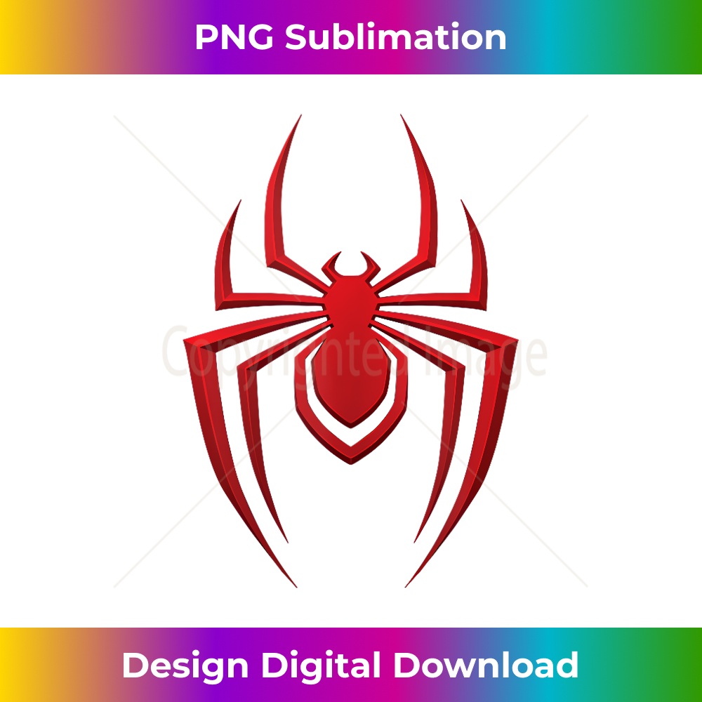Débardeur Marvel Spider-Man Miles Morales - T-shirt Icône Araignée Pour Fans De Jeux Et De Comics
