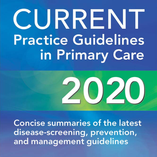 CURRENT Practice Guidelines in Primary Care 2020 18th Editio | Inspire ...