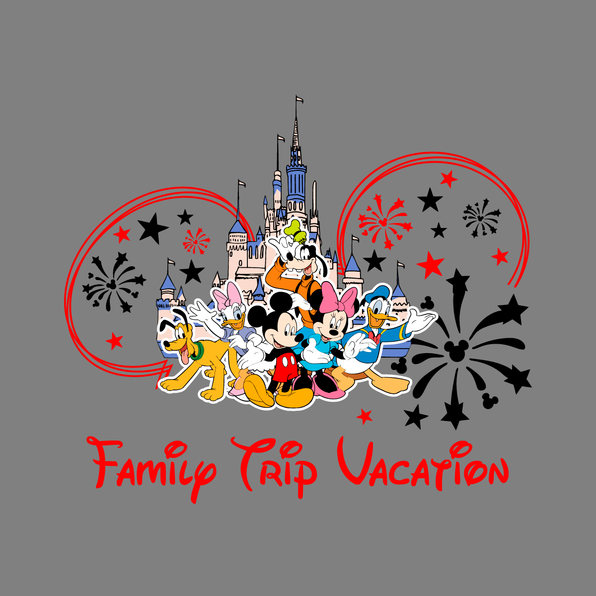 2024 Disney Family Trip Vacation SVG Download - Inspire Uplift