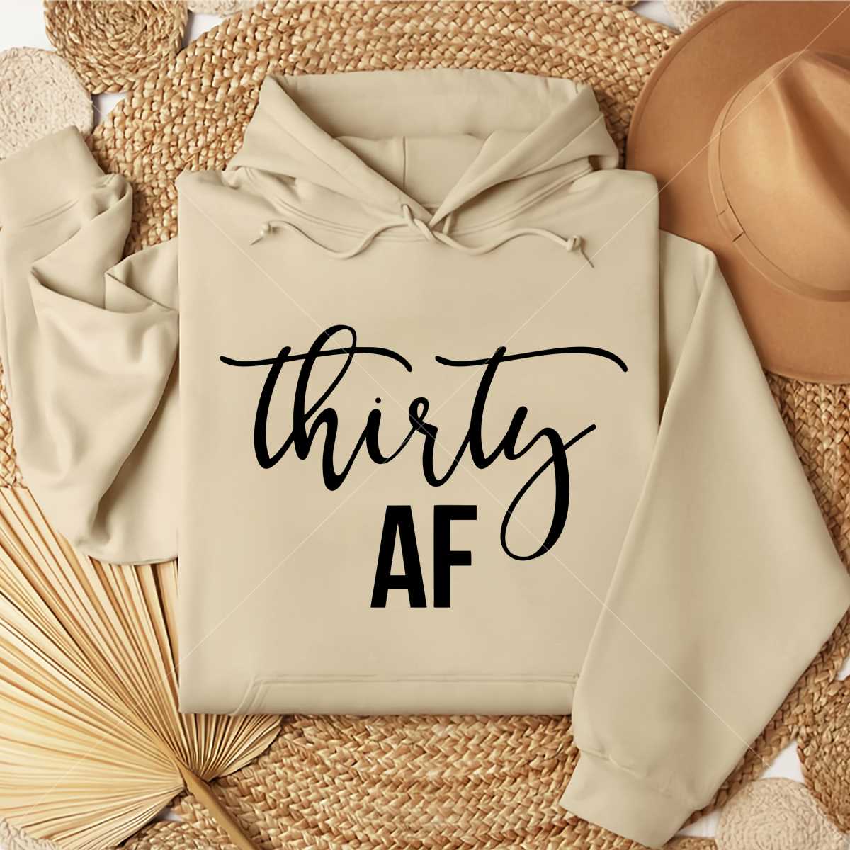 Thirty Af Thirty AF SVG - 30th Birthday SVG | Inspire Uplift