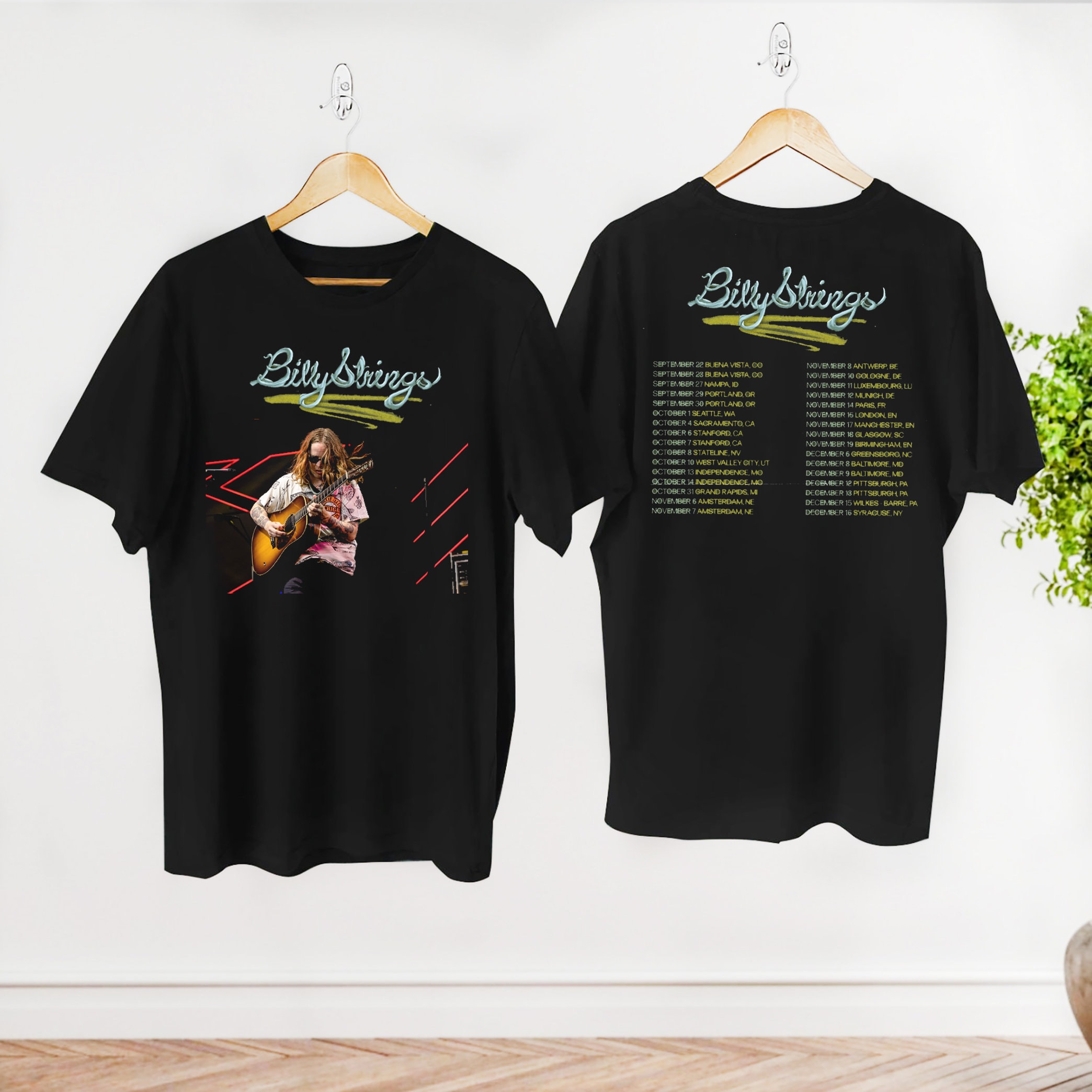 2023 Billy Strings Fall Tour Shirt, Billy Strings Concert Me | Inspire ...