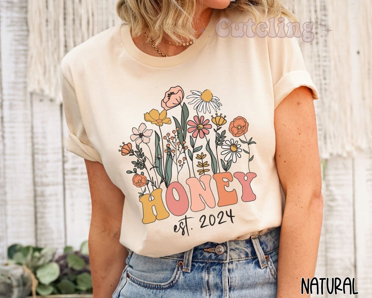 Honey Floral Shirt - Print main image 0