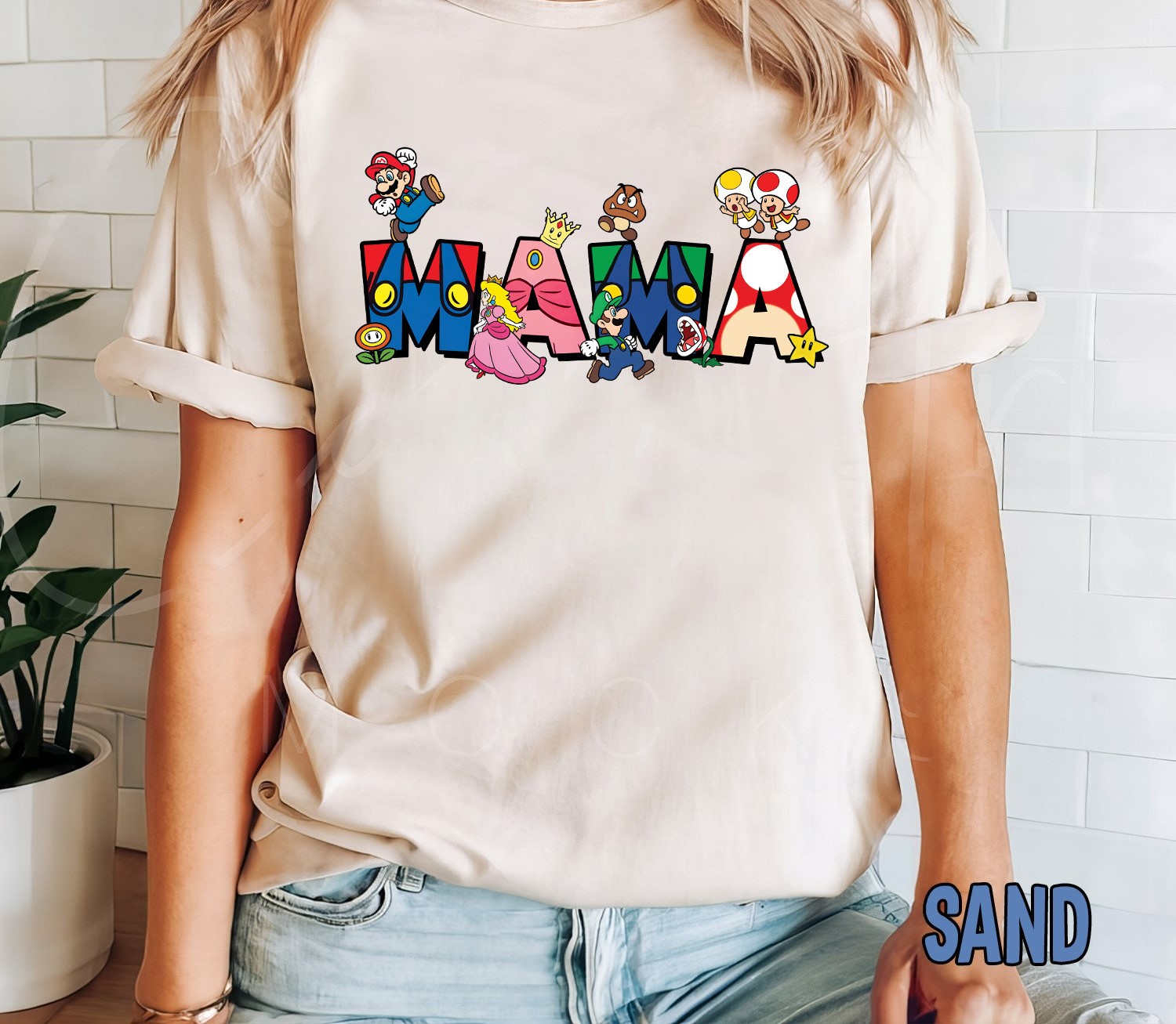 Mama Mario T-shirt, Super Mommio T-shirt, Mario Mommy Youth | Inspire ...