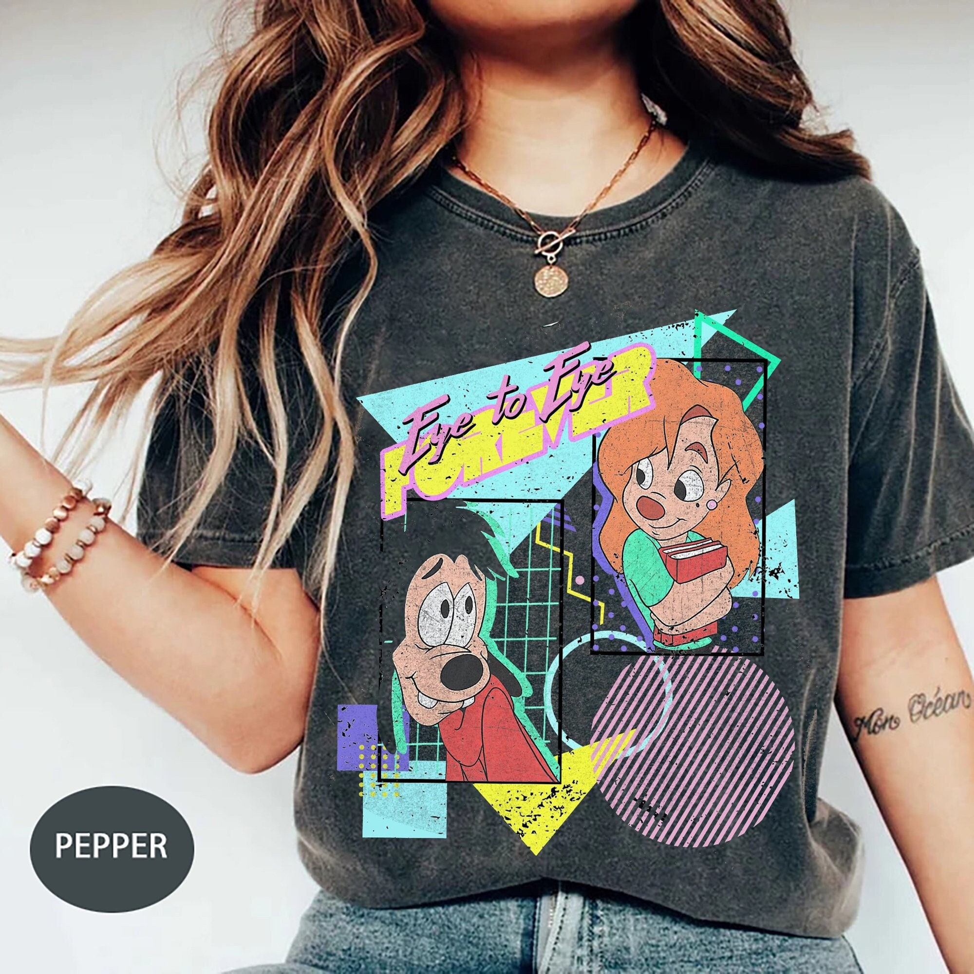 Comfort Color Vintage Max And Roxanne Eye To Eye Forever Shi - Inspire ...
