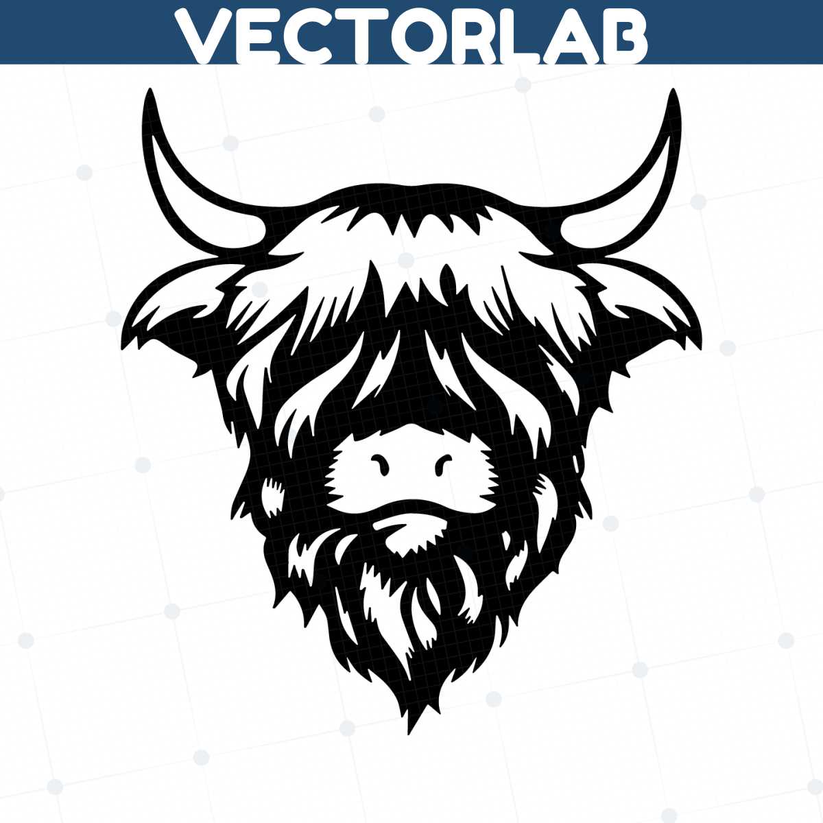 Highland Cow Cut File SVG DXF PNG Eps Pdf Clipart | Highland | Inspire ...