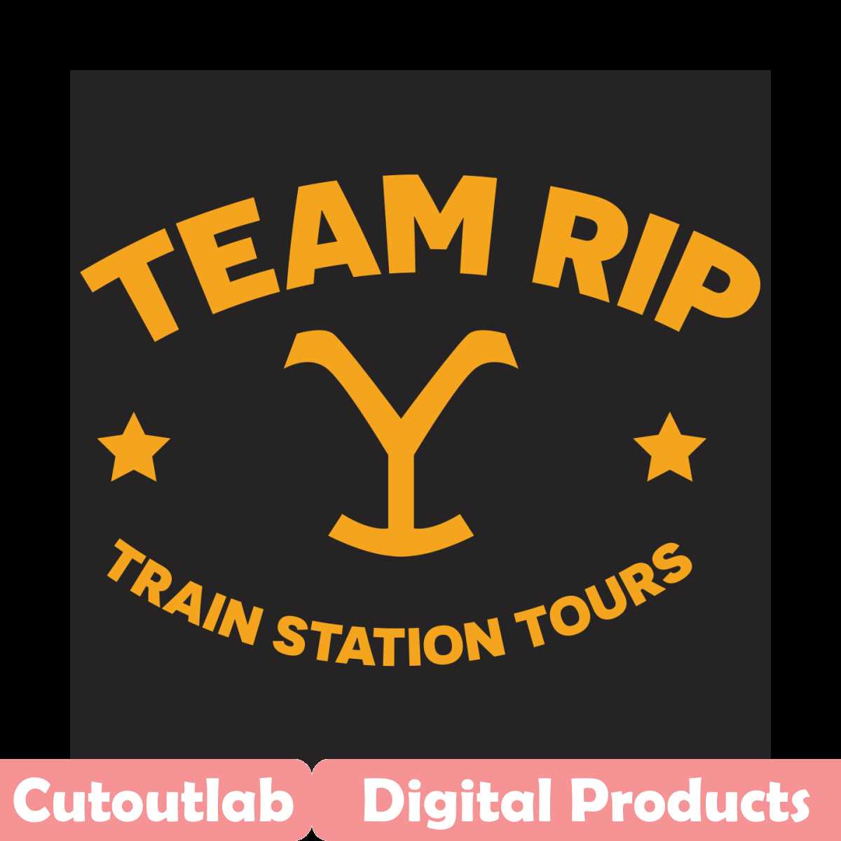 Team Rip Train Station Tours Yellowstone Svg, Trending Svg, | Inspire ...