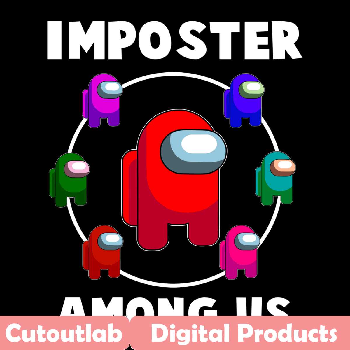 250 Files Game Svg Bundle, Among Us Svg, Impostor Svg, Among