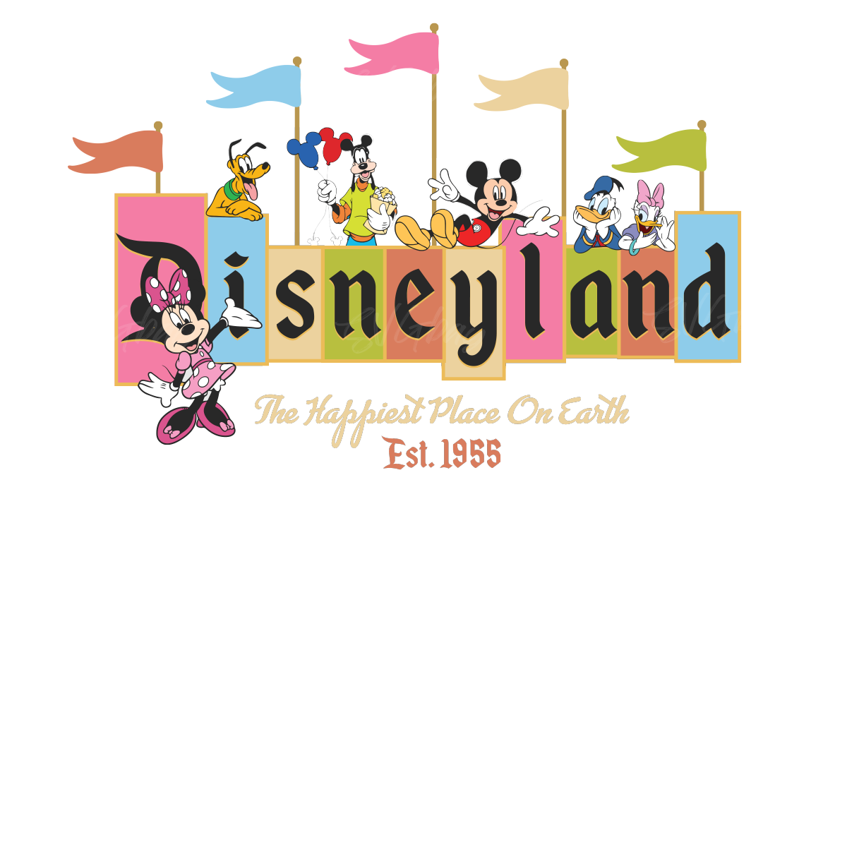 Disney - Disneyland 購入ピンバッジ - The Happiest Place s-l400.jpg