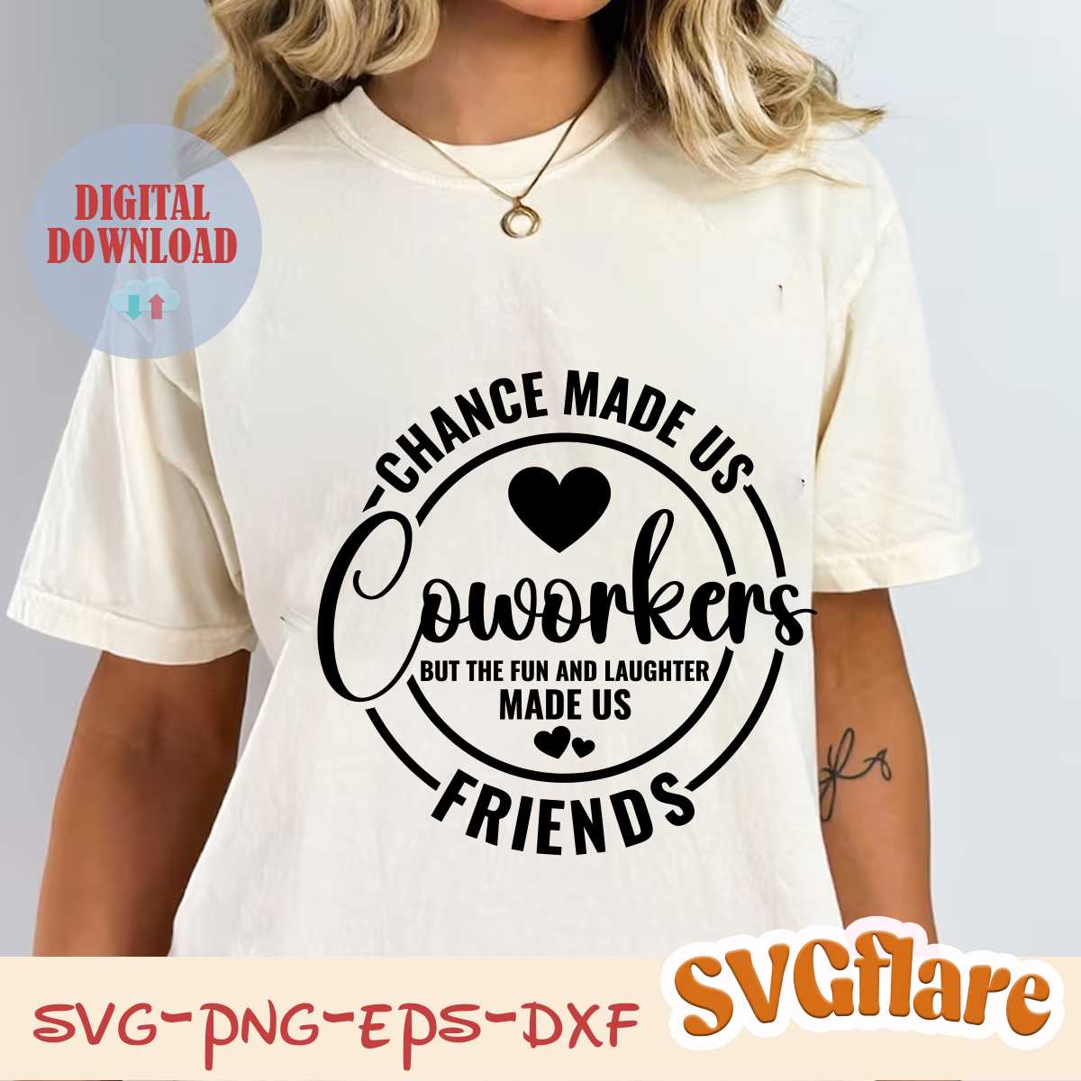 Chance Made Us Coworkers Svg, Coworker Gift SVG, Colleagues | Inspire ...