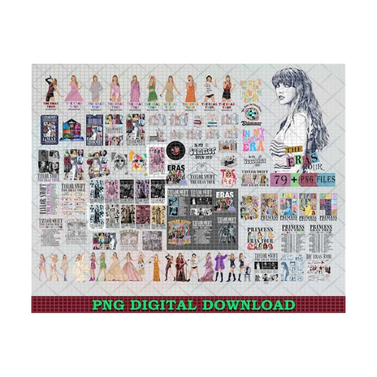 Swiftie Bundle PNG | Taylor Swift The Eras Tour Png | Swifti | Inspire ...