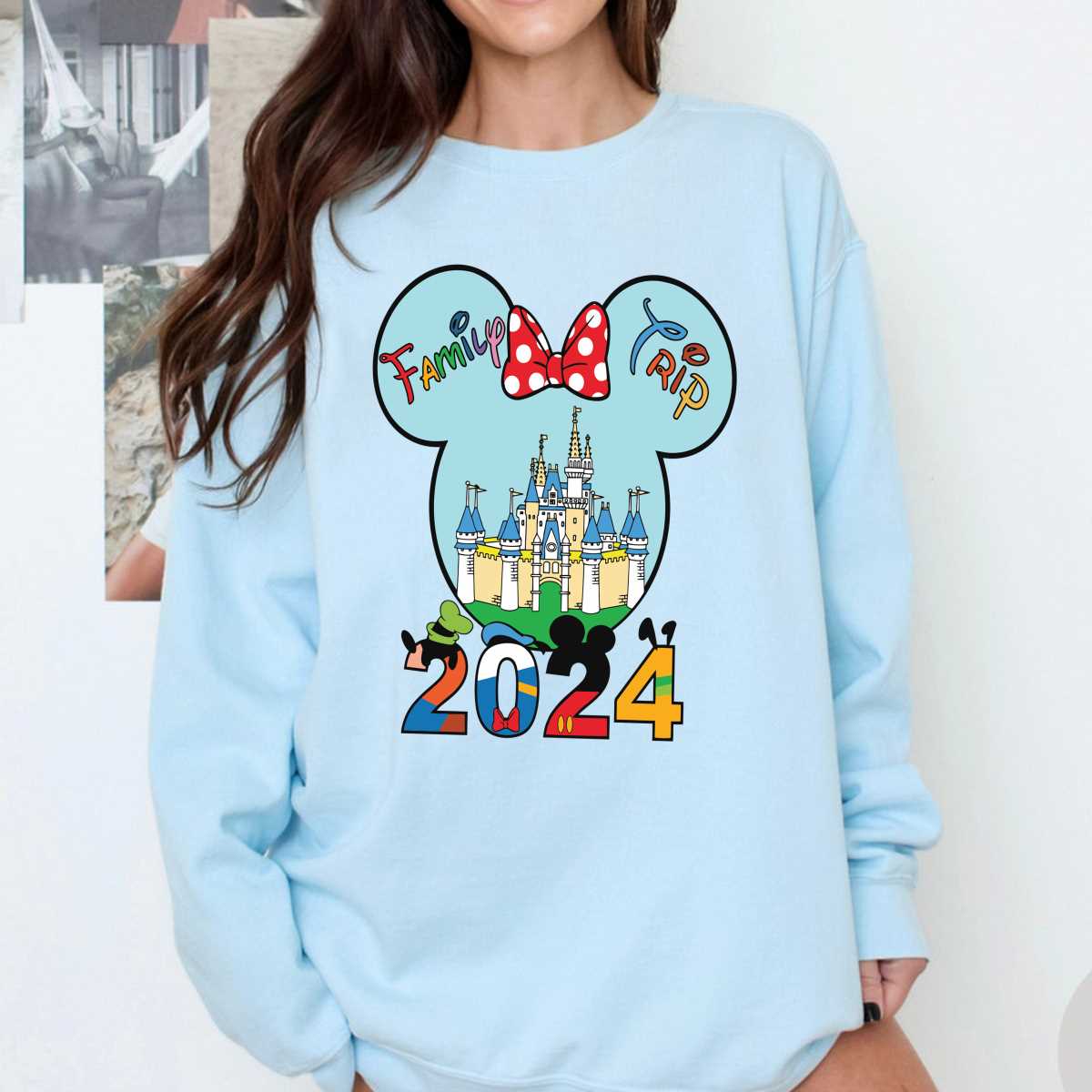 Retro Family Trip 2024 Disney Castle SVG - Inspire Uplift