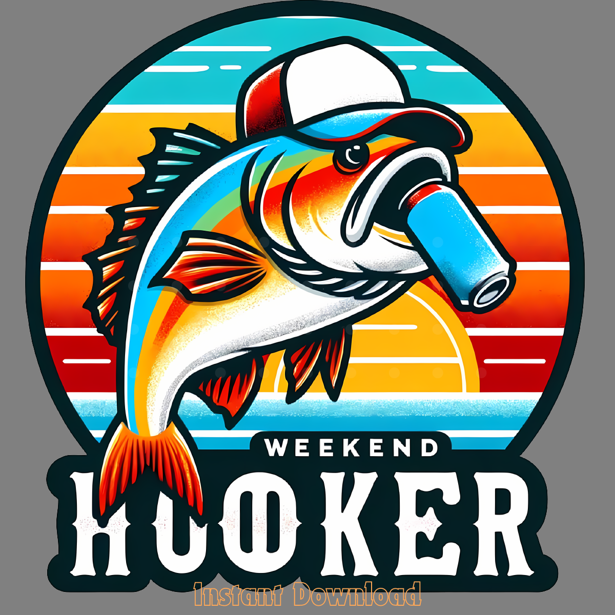 Weekend Hooker, Weekend Hooker Png, Fun Digital Download Fil | Inspire ...