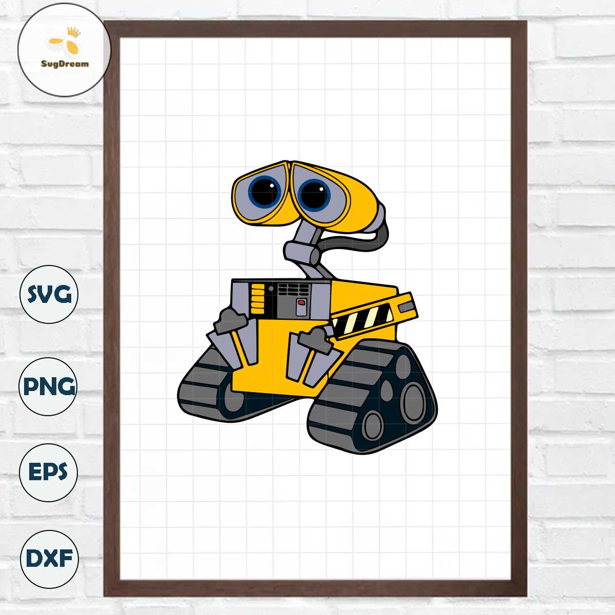 Wall-E Vector SVG, WALL-E Svg, Disneyland Ears SVG Vector in | Inspire ...
