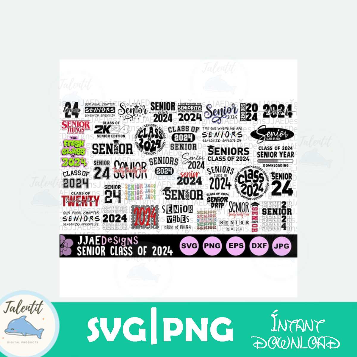 Class of 2024 SVG, Senior 2024 SVG Bundle, 2024 senior svg, - Inspire