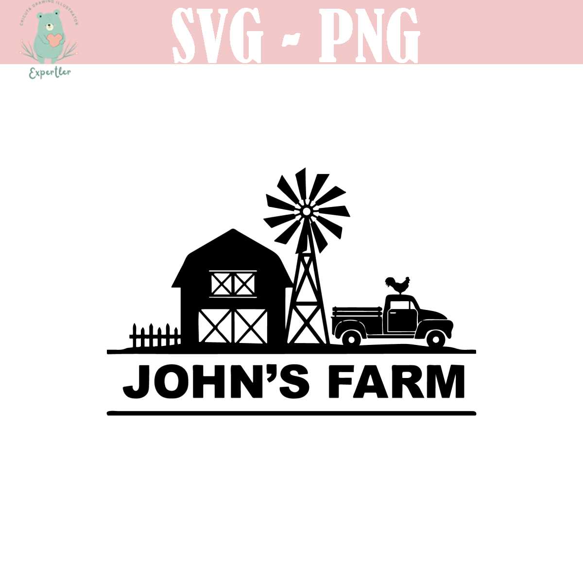 Farm SVG, Farm Split Frame SVG, Farm Monogram Svg, Farm Cut | Inspire ...