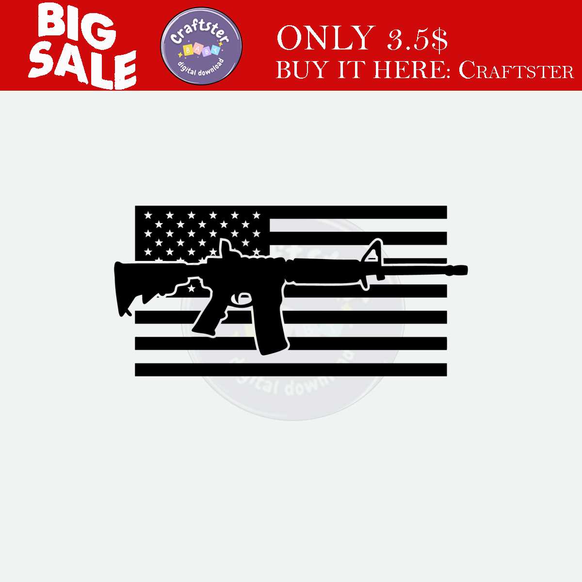 Rifle Svg | Inspire Uplift