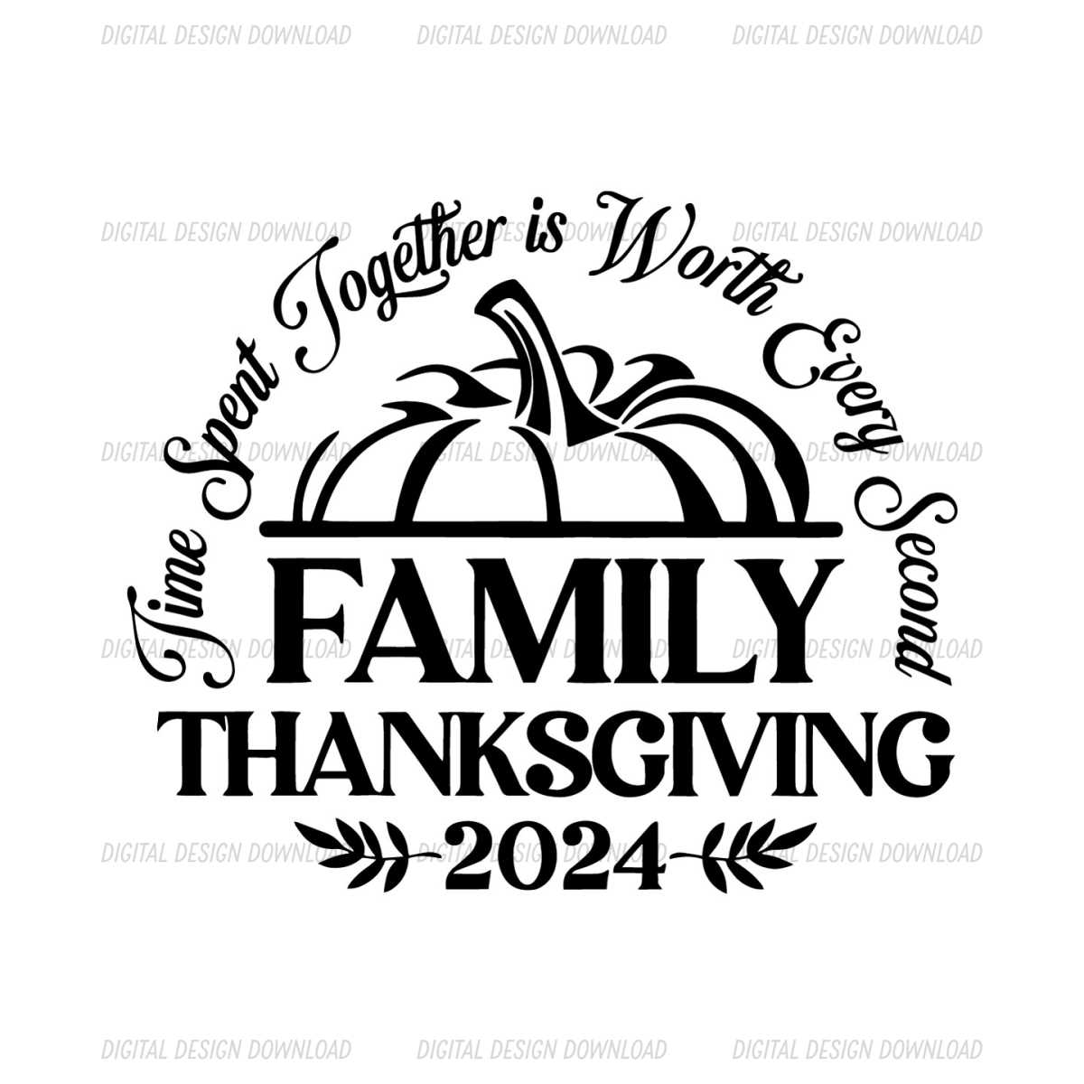 Family Thanksgiving 2024 SVG, Family Thanksgiving Svg, Thank Inspire