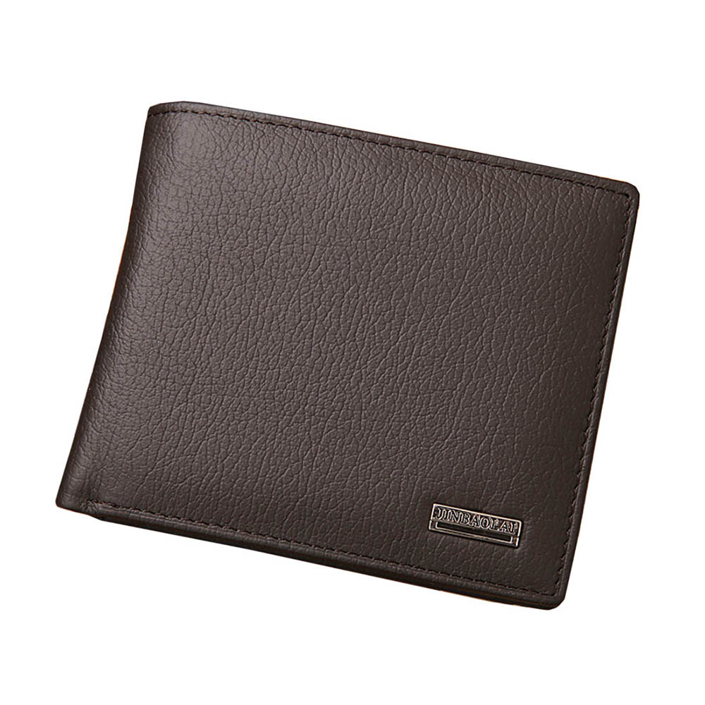 Classic Genuine Leather Wallet for Men with Coin Pocket and Card Holder