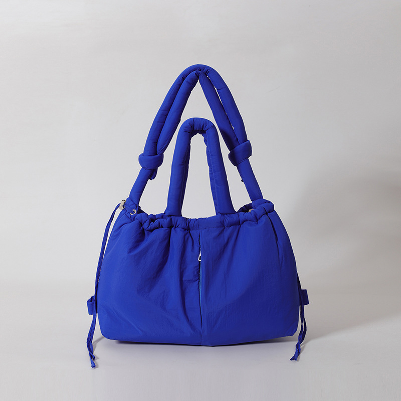 Stylish Casual Nylon Padded Tote Bag Large Capacity Designer Shoulder & Crossbody Handbag