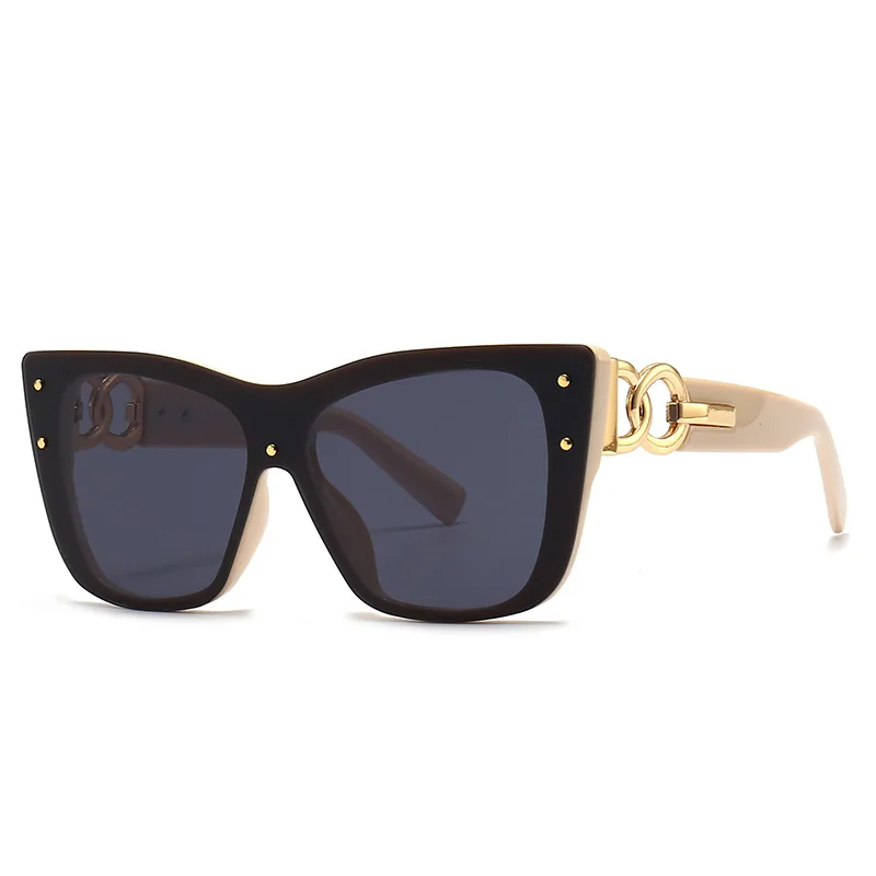 Oversized Cat Eye Sunglasses for Women Big Frame Fashion Driving Shades