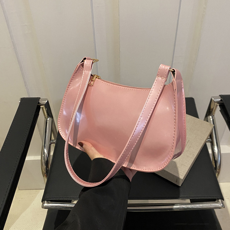 Stylish Leather Shoulder Bag for Women Fashionable Casual Designer Hobos Underarm Bag