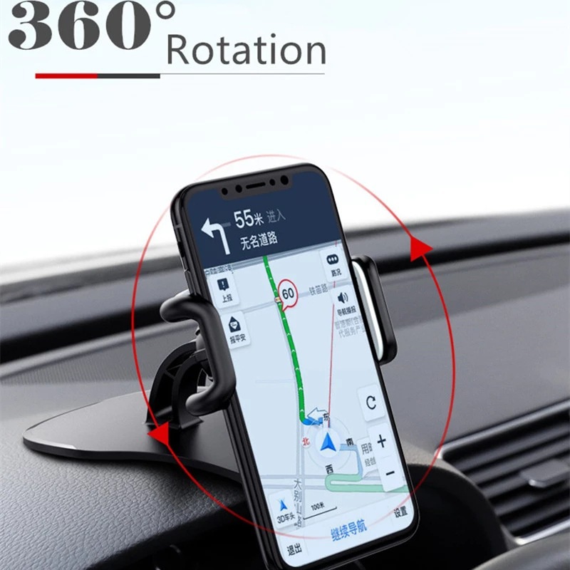 Universal Rotatable Car Phone Holder Auto Grip Bracket for Mobile Phones