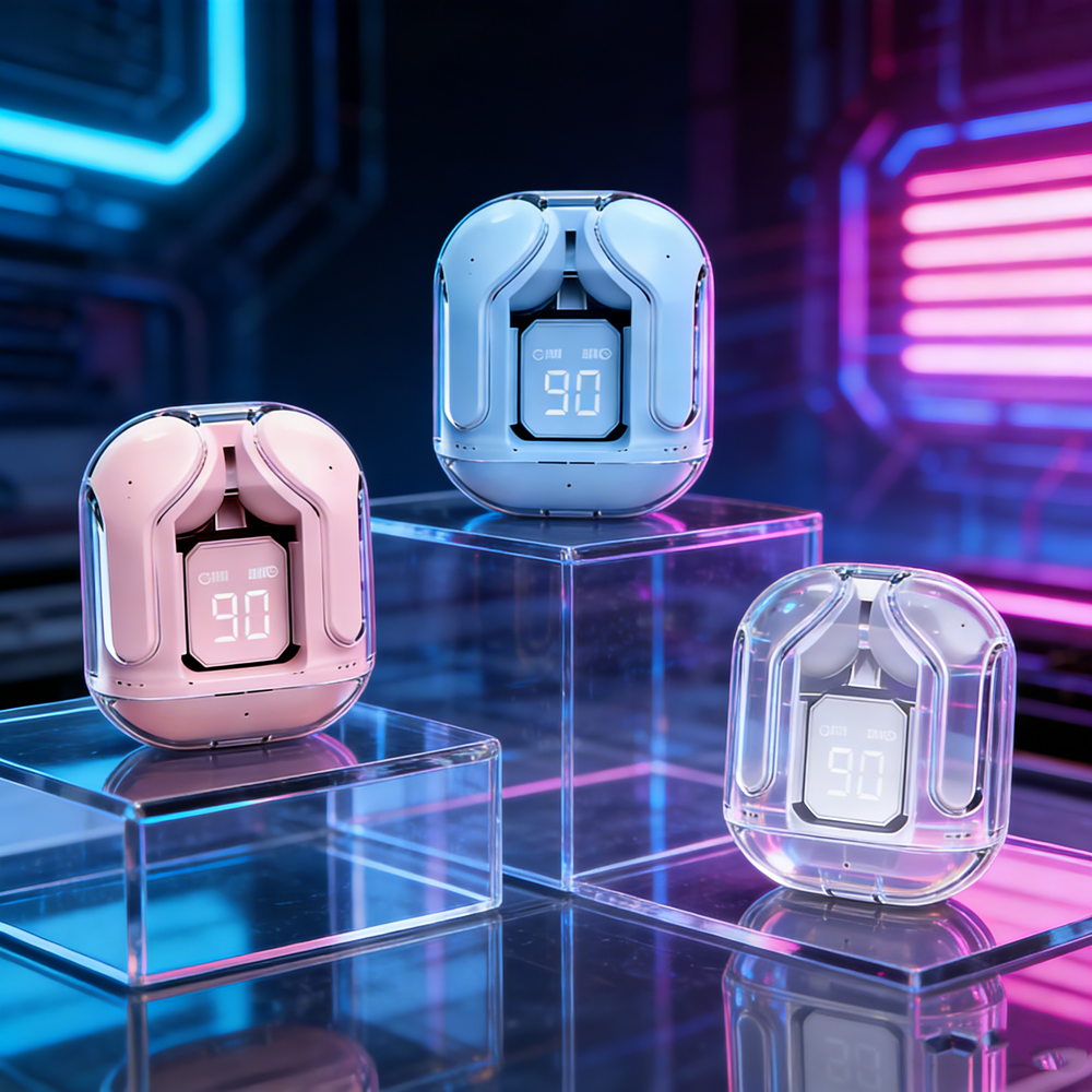 Wireless Mini Earbuds with LED Display Bluetooth Headphone | Inspire Uplift