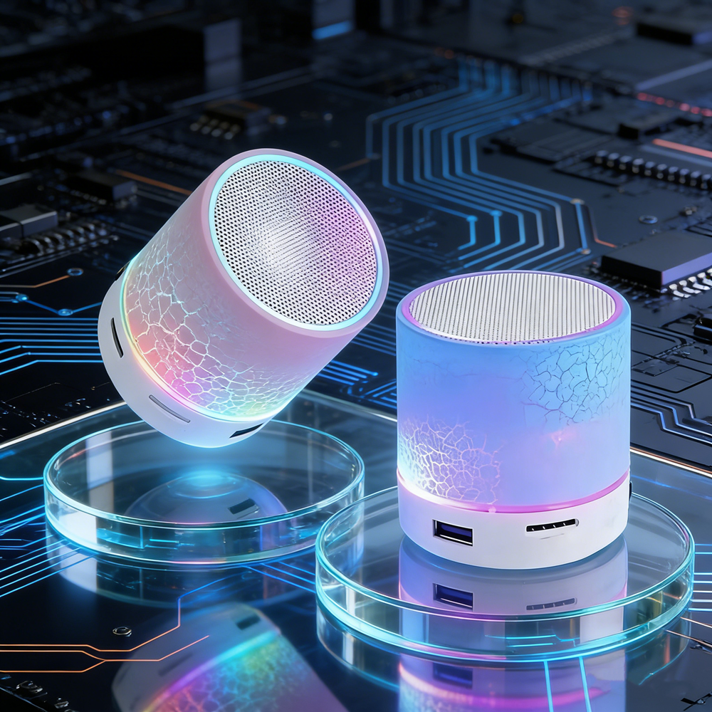 Bluetooth Mini Speaker with LED & Subwoofer | Inspire Uplift