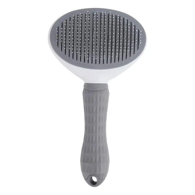 Self Cleaning Pet Hair Remover Brush for Dogs & Cats Grooming Tool & Dematting Comb