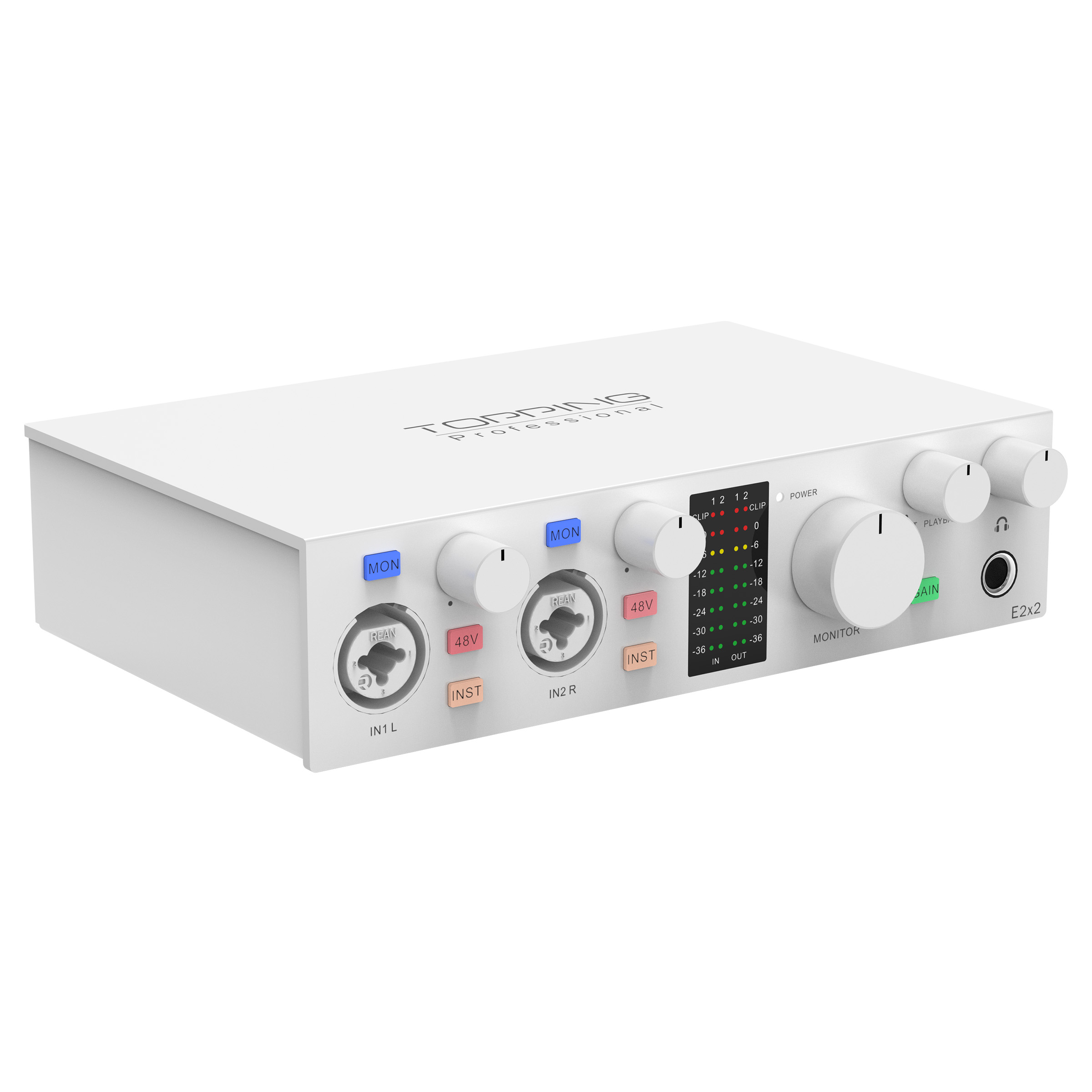 Professional Audio Interface for Computer & Phone Live Streaming Sound Card for Recording & Mixing