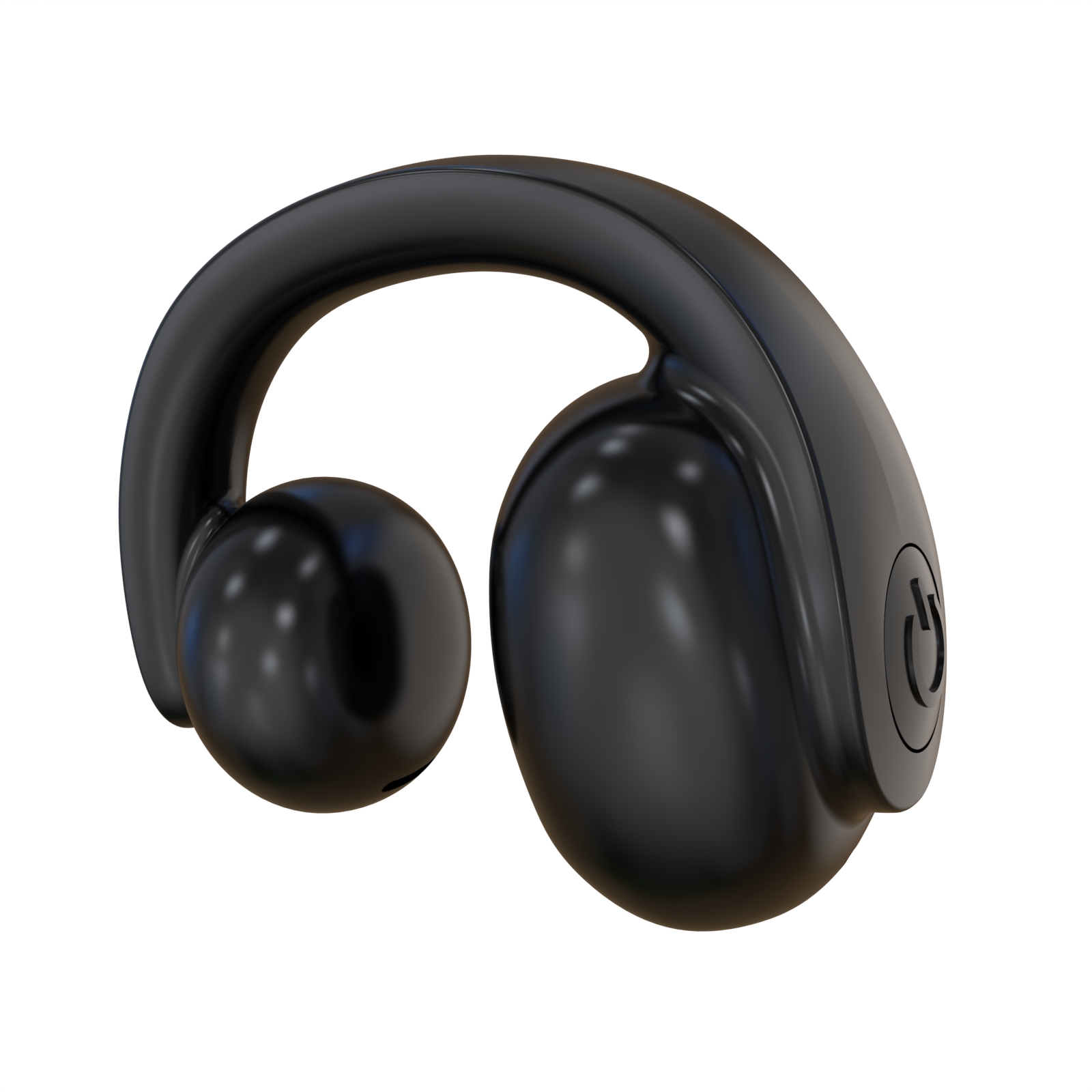 Bone Conduction TWS Wireless Headphones Bluetooth Ear Clip for Sports & Gaming