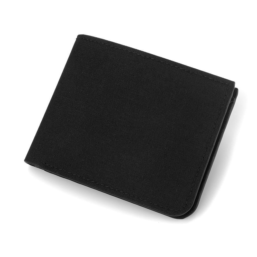 Mens Canvas Wallet Casual Double Fold Photo & Card Holder Short Wallet