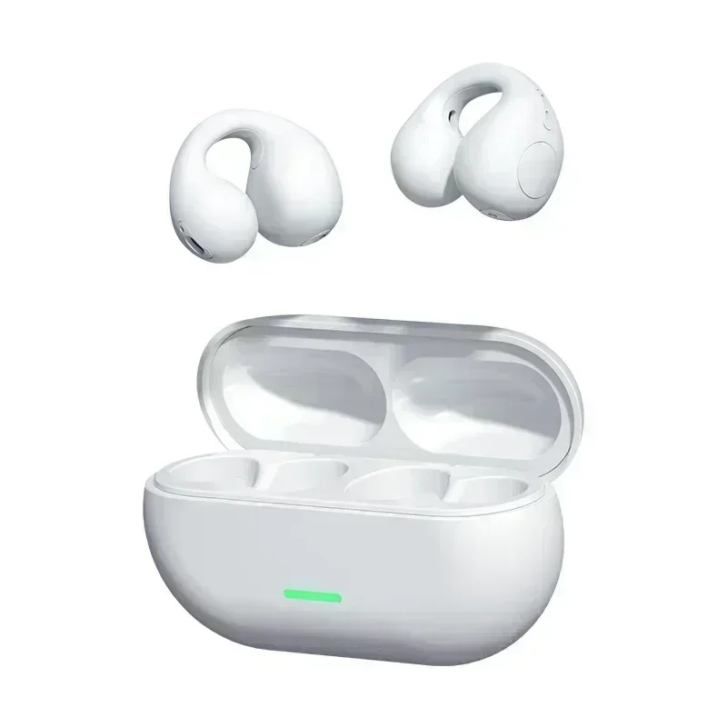 Bluetooth Headset Wireless Air Conduction Headphones Noise Cancelling HD Call Sports Gaming Earphone for Comfort