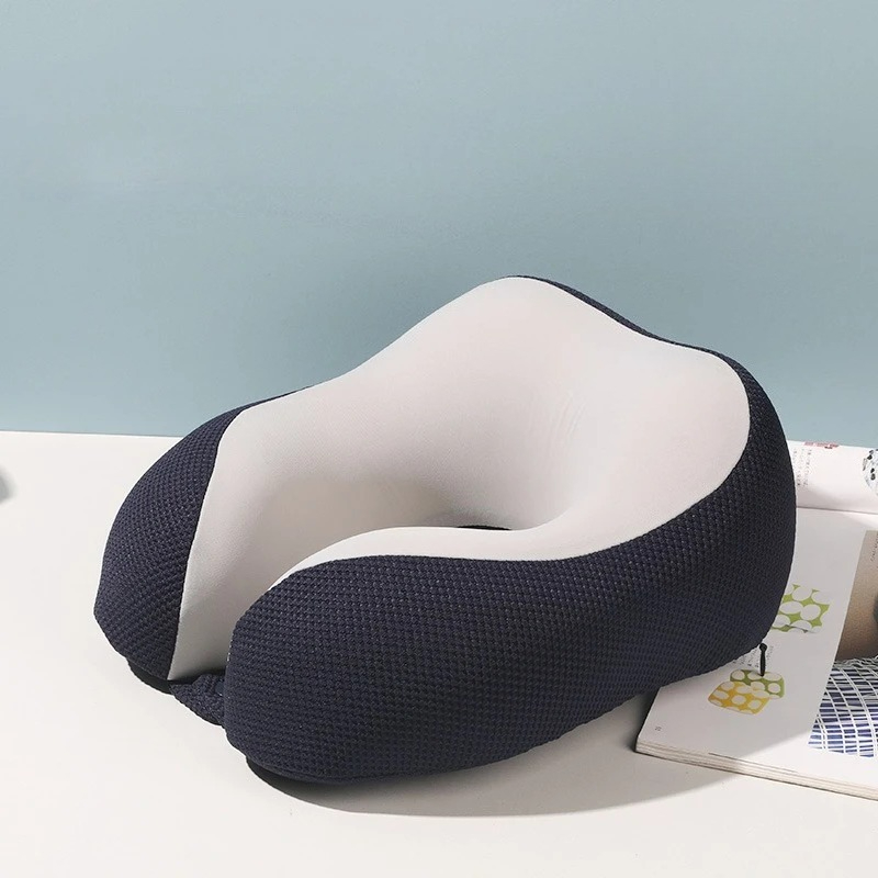 Ergonomic U Shaped Memory Foam Neck Pillow for Travel & Cervical Spine Relief