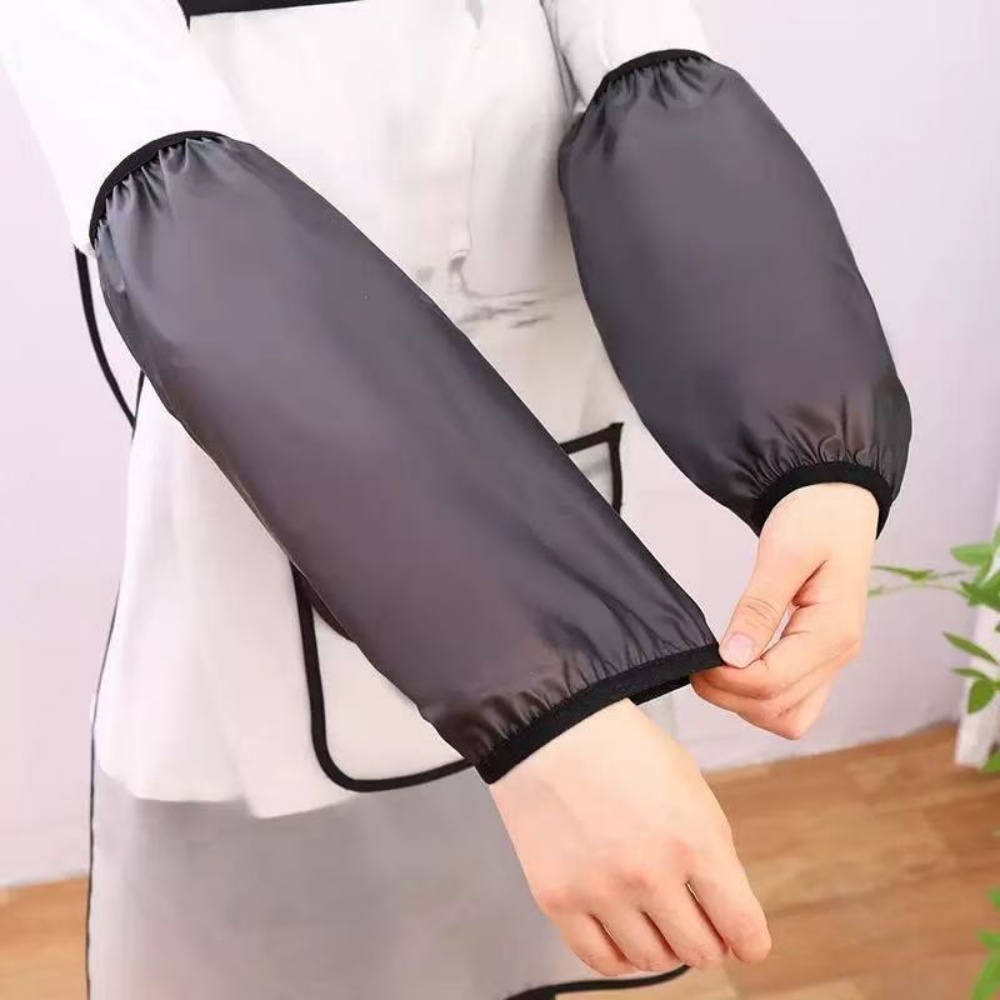 Waterproof Oil-Resistant Arm Sleeves for Household Cleaning Durable Adult Protective Sleeves