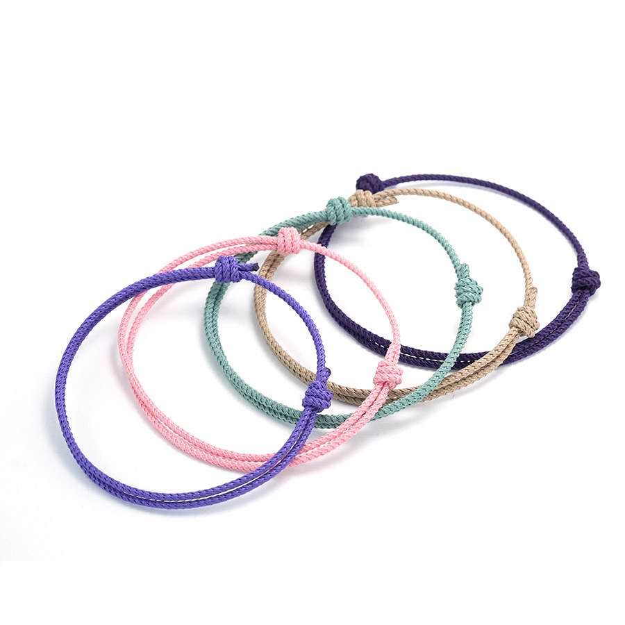 Handmade Double Layer Adjustable Rope Bracelet for Men Women | Inspire ...