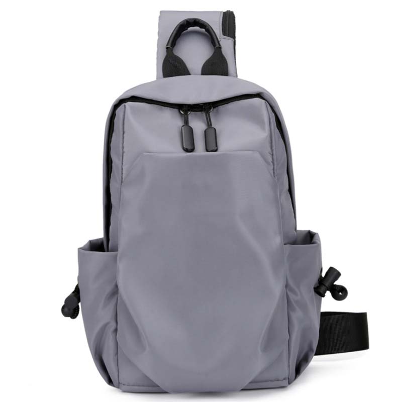 Mens Large Canvas Crossbody Chest Bag Oxford Cloth Designer Sling Bag for Casual Sports and Everyday Use