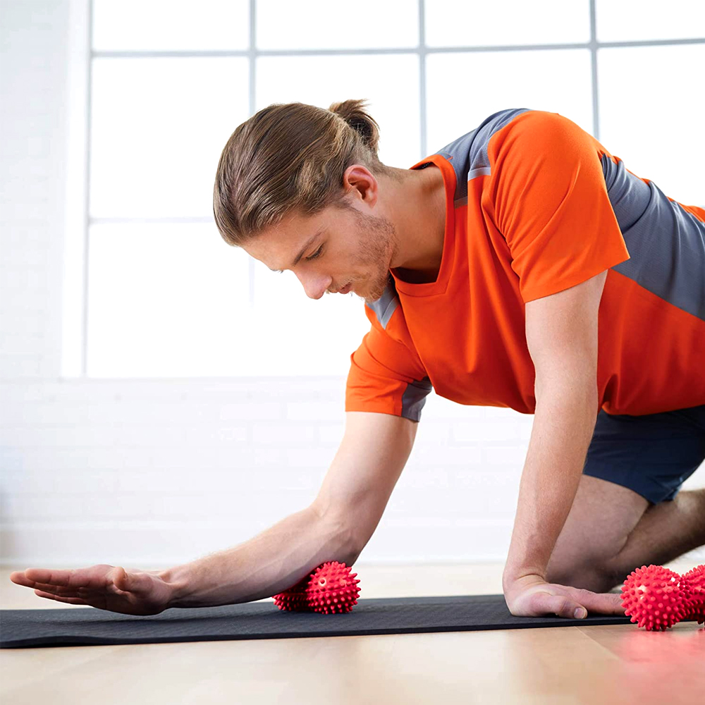 Peanut Spiky Massage Ball for Foot Pain Relief | Inspire Uplift