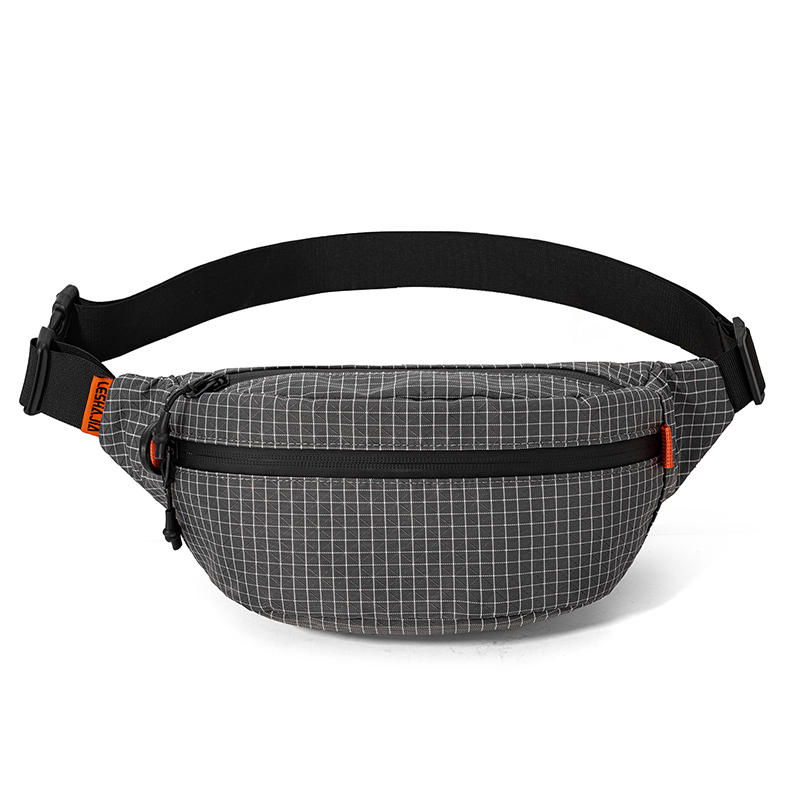 Lightweight Crossbody Waist Bag Large Capacity Outdoor Travel Sling for Men & Women